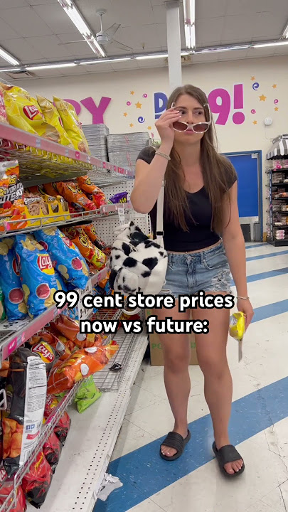 99 cent store NOW vs the FUTURE. #shorts