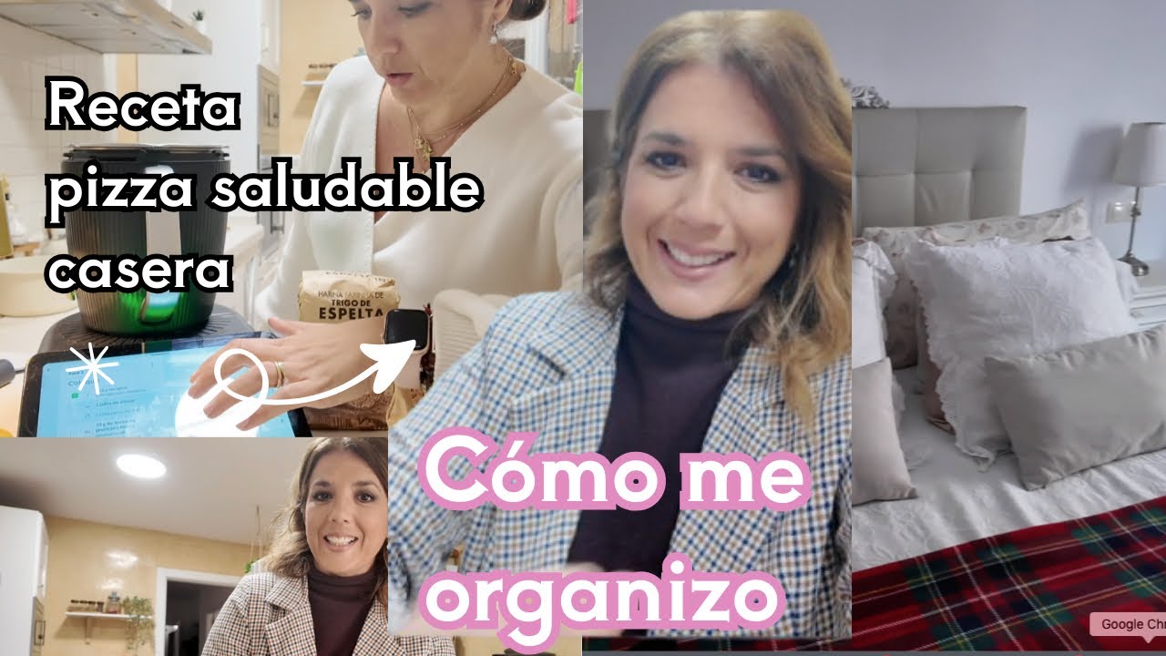 👉 Así organizo mi día: casa limpia, trabajo y pizza saludable con Thermomix 7🍕 | VLOG REAL