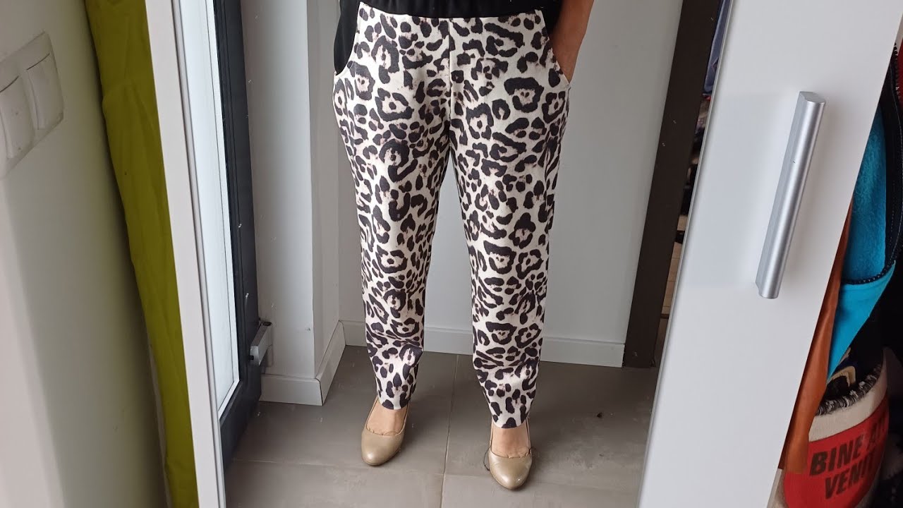 cum croim repede un pantalon sport și facem buzunare pe lateral netaiat