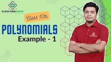 Class 10th - Example 1 of Polynomials (Hindi) | Tutorials Point