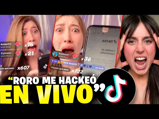 SE PUDRIÓ TODO: ¡Asegura que RORO le HACKEÓ su TikTok EN VIVO...! 💀❌