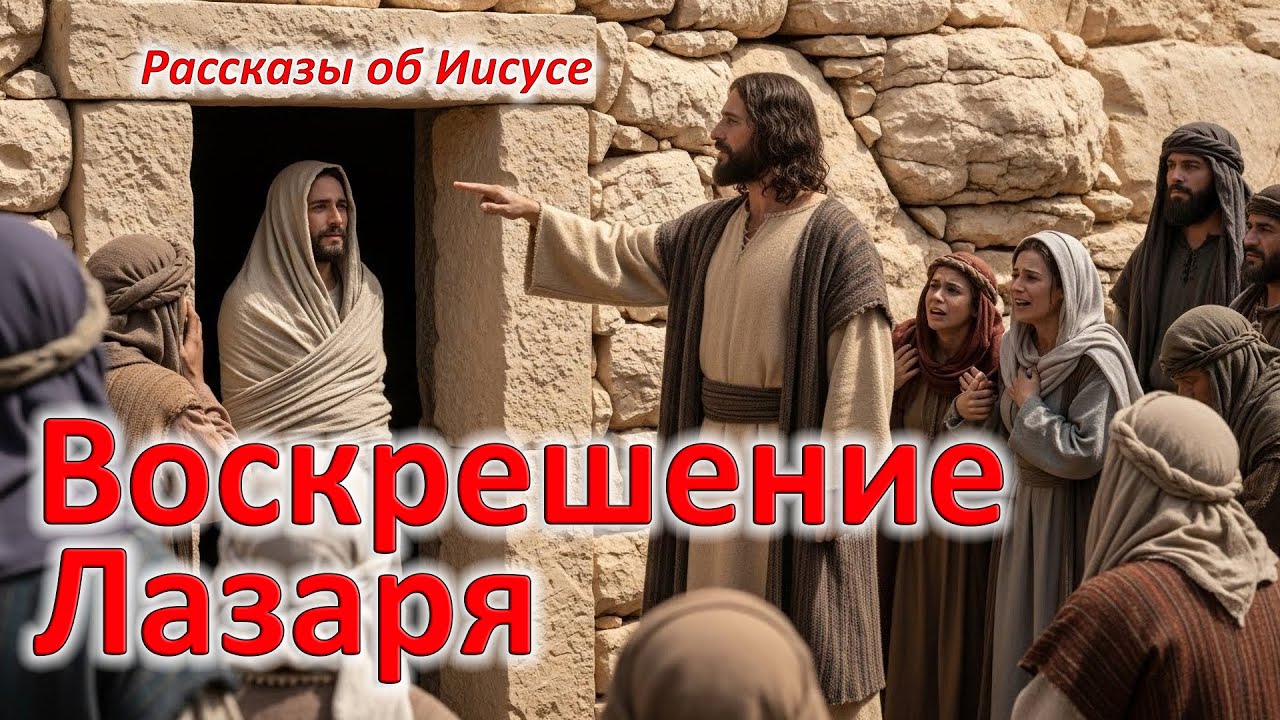 54. Воскрешение Лазаря | Рассказы об Иисусе
