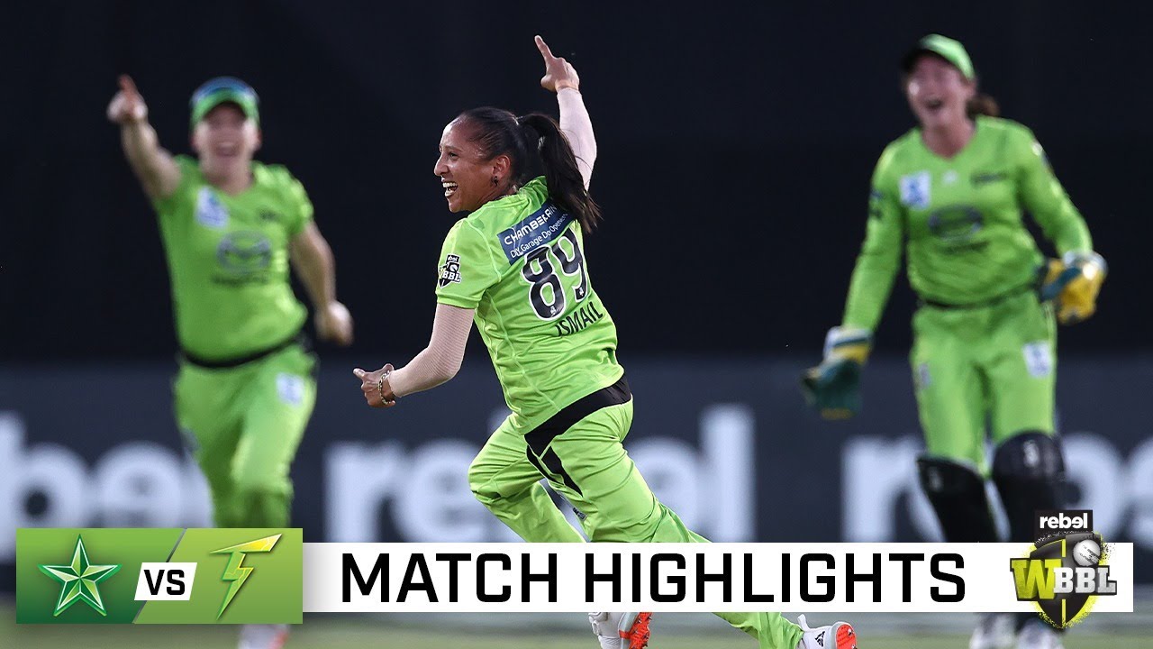 Thunder clinch second WBBL title after quicks fire | Rebel WBBL|06