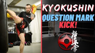 Questionmark Kick | How to throw a Question Mark Kick! Karate for MMA.