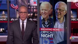 Nbc Nightly News Super Tuesday 2020 From Studio 6A