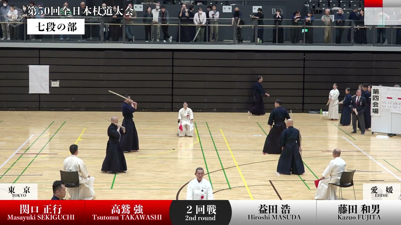 M.SEKIGUCHI・T.TAKAWASHIO(TOKYO) 0 - 3 H.MASUDA・K.FUJITA(EHIME)_