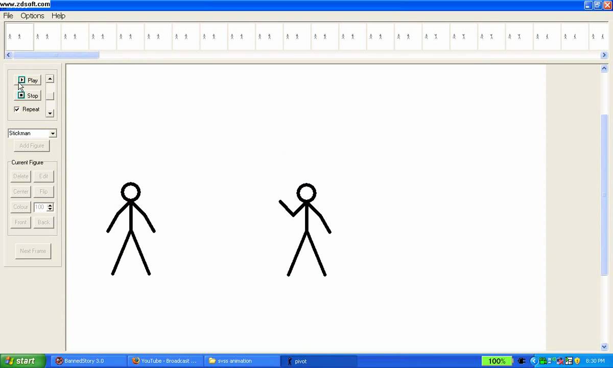 Pivot Animation Running animation pivot - YouTube