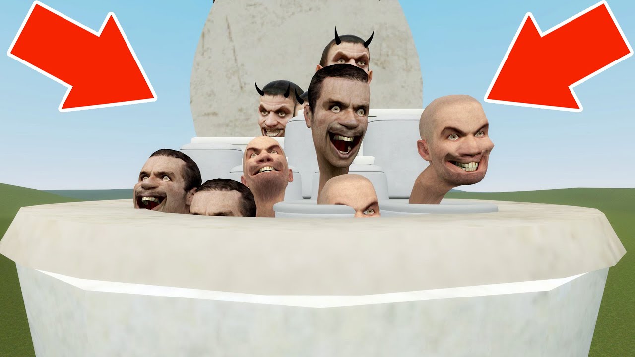 Spartan Kicking All New Skibidi Toilets in the Giant Toilet Pit #10 - Garry's Mod