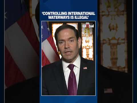 Video Marco Rubio Warns Iran Against Controlling Crucial International Shipping Routes