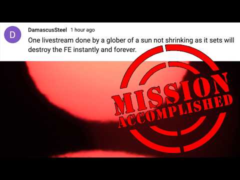 I Destroyed Flat Earth Instantly and Forever