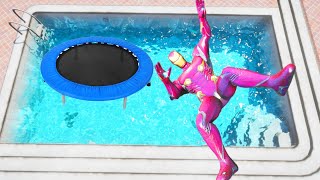 Ironman Crazy Jumpsfalls Gta 5 Ironman Fails
