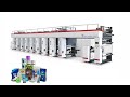 Rotogravure Printing Machine - Plastic Printing, Paper Printing, Foil Printing, Auto Color Register