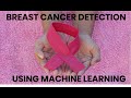 Machine Learning on Breast Cancer Detection