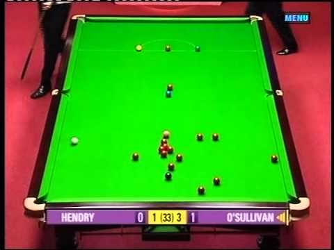 2004 World Snooker Championship SF Ronnie Ou0027Sullivan vs Stephen Hendry Session 1 (BBC)