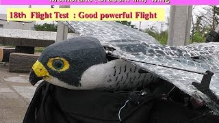 Falcon52iV-1 with PixFalcon : 18th Flight Test : Good Powerful Flight