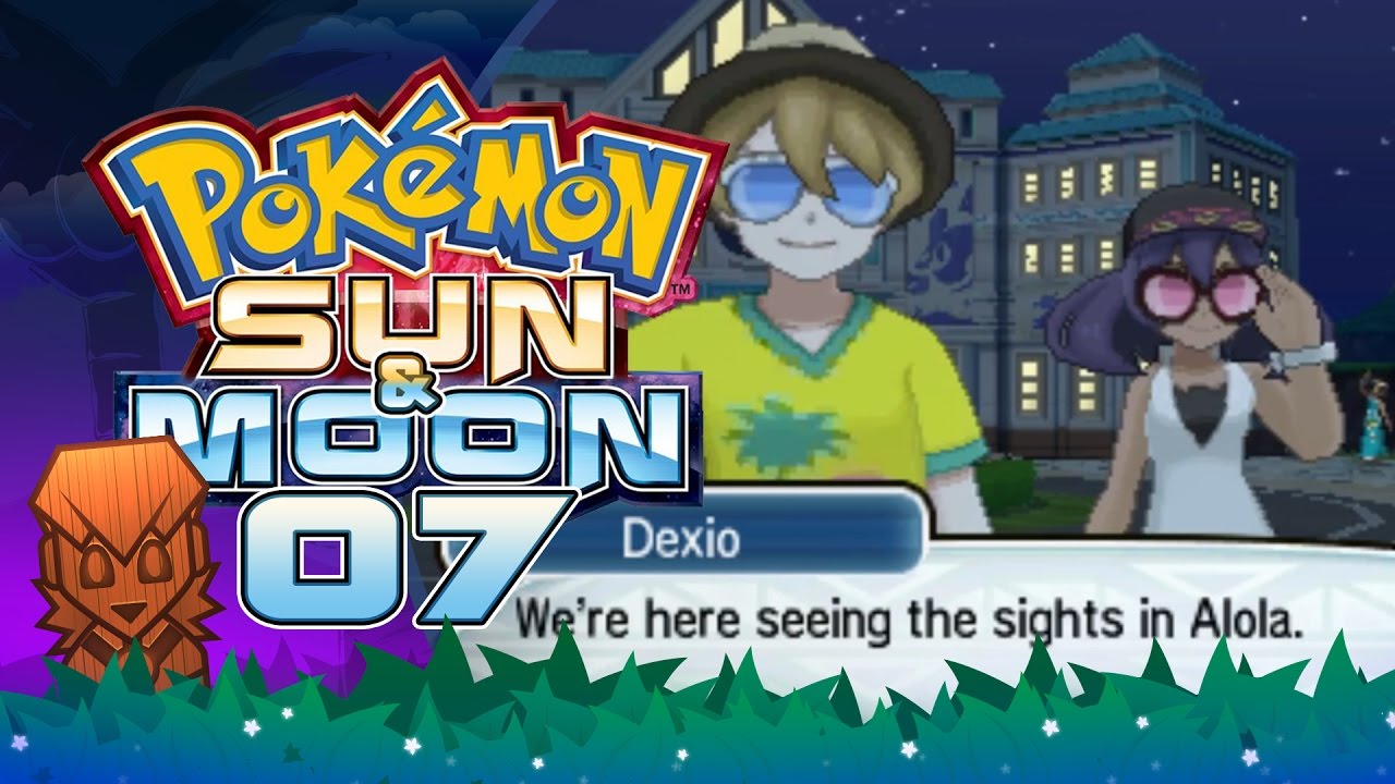 Pokemon Sun Moon 7 Dexio Sina And The Zygarde Cube Youtube