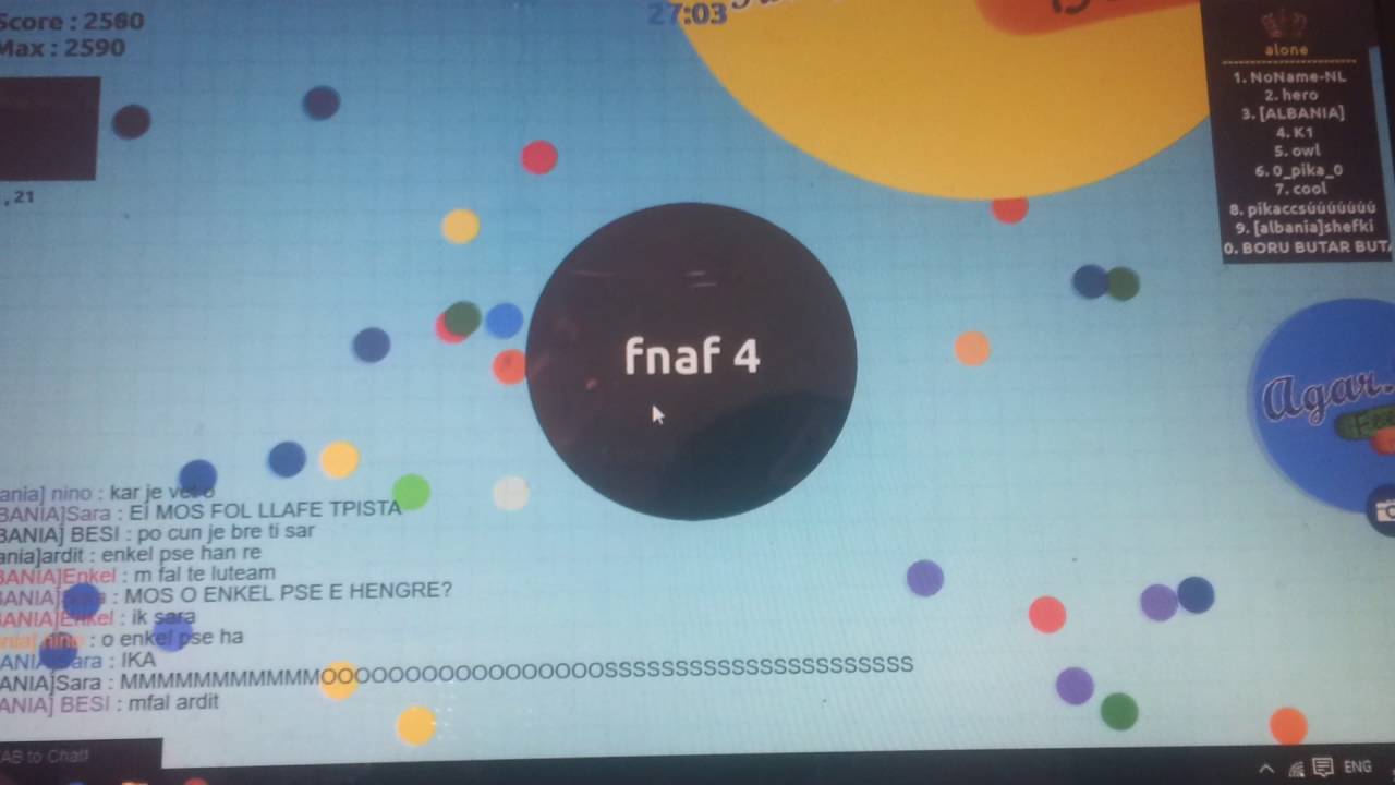 Fnaf 4 Agario Youtube - fnaf 4 agario