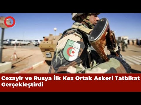 CEZAYİR VE RUSYA İLK KEZ ORTAK ASKERİ TATBİKAT GERÇEKLEŞTİRDİ #shorts