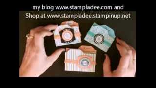 Envelope Punch Board Post It Note Holder with Deb Valder