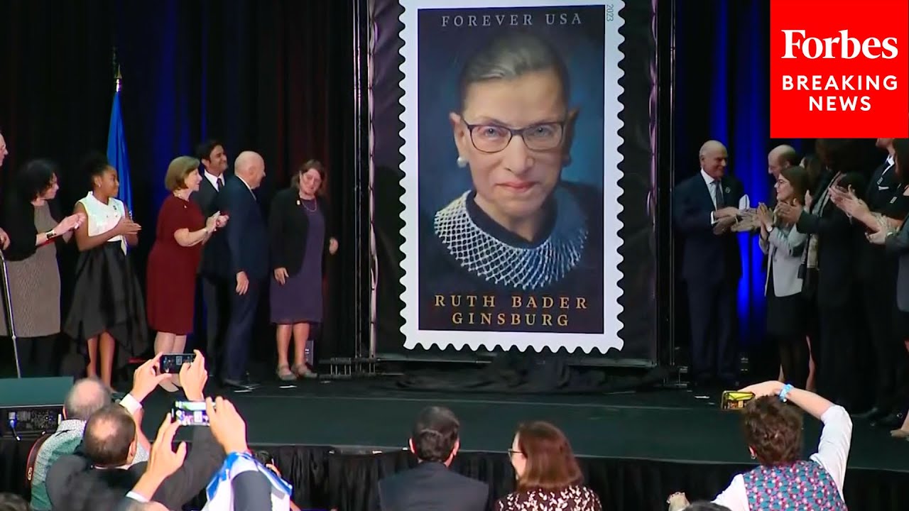 US Postal Service releases stamp honoring Ruth Bader Ginsburg 
