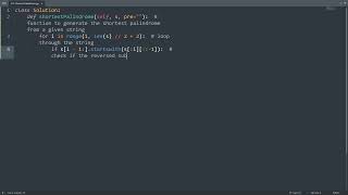Leetcode 214. Shortest Palindrome in Python | Python Leetcode | Python Coding Tutorial | Python ASMR