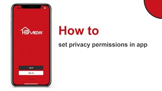 How to set privacy permissions in HDVIEW app screenshot 4