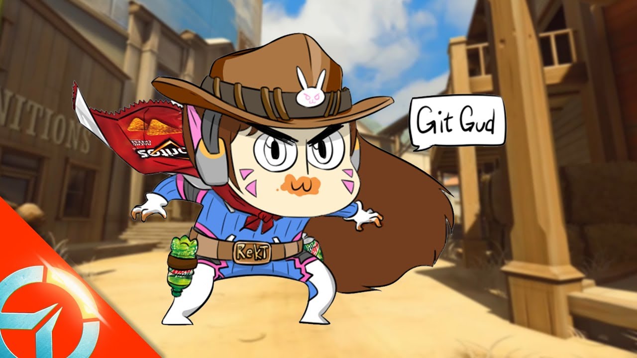 Dva Has A Little Surprise | Mercy And Mccree Showdown | Overwatch Funny And Random Moments