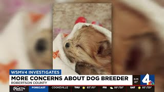 More concerns about dog breeder