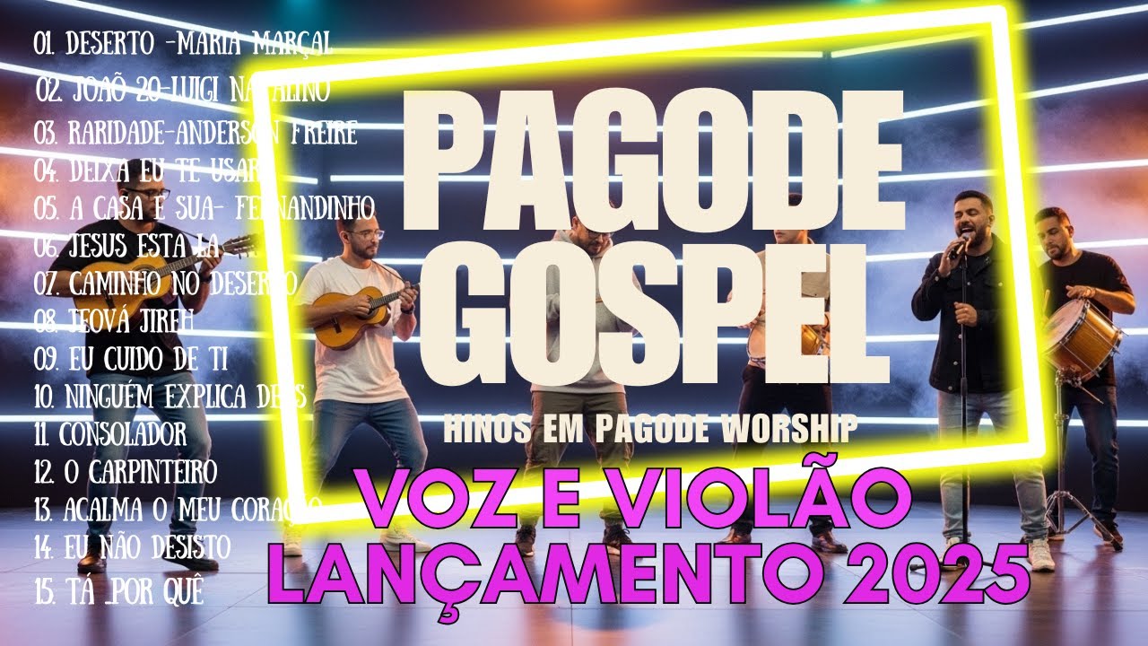 PAGODE GOSPEL- MUSICAS EVANGELICAS EM PAGODE- hinos em pagode- grabiela rocha, fernandinho, PARTE 9