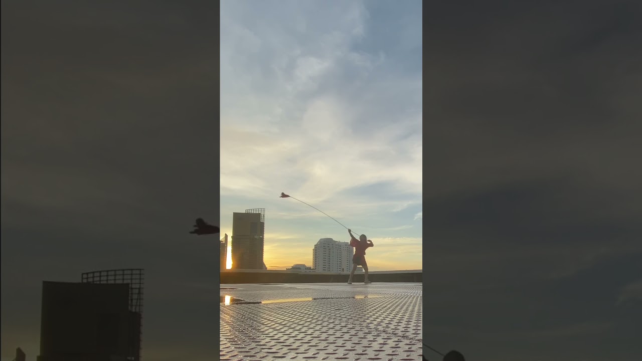 Ropedart in the first sunlight of the day 