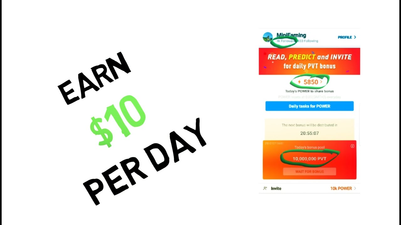 Pivot App: How Much you can Earn |Free Bitcoin & PVT Coin| 