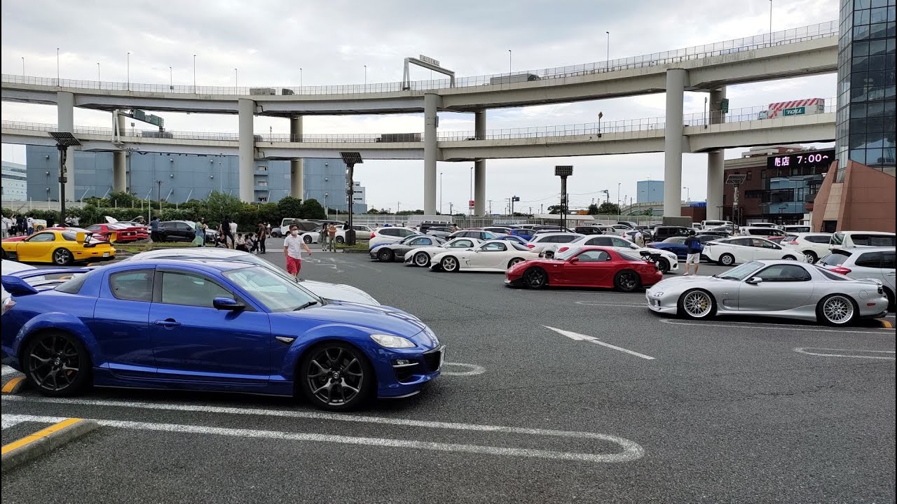 RX-7's Day 2020 7th July in Daikoku Parking Area JAPAN - YouTube