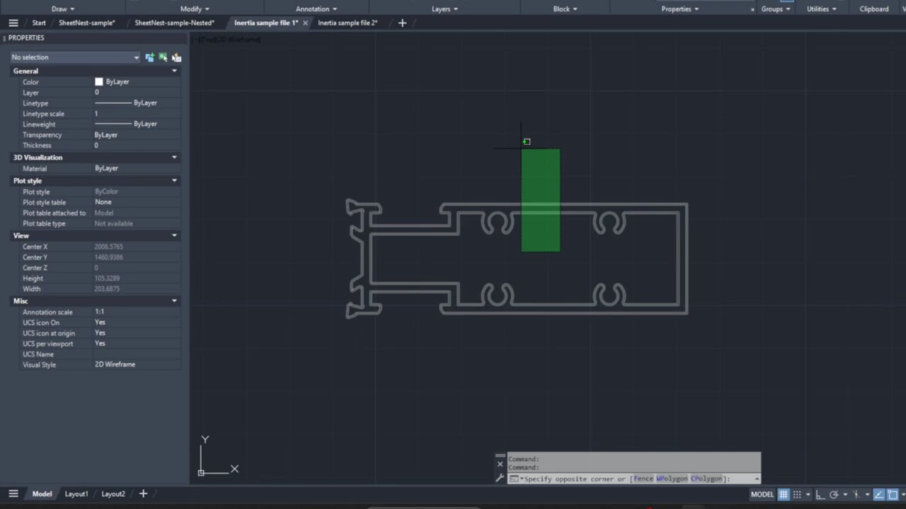 Inertia - Basic Structural Analysis for Facade Custom Profiles