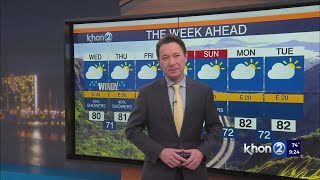 Justin Cruz's Weather Report 4-23-24 by KHON2 News 1,199 views 1 day ago 2 minutes, 6 seconds