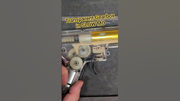 What Really Happens Inside an Airsoft AEG Gearbox (SLOW MOTION)