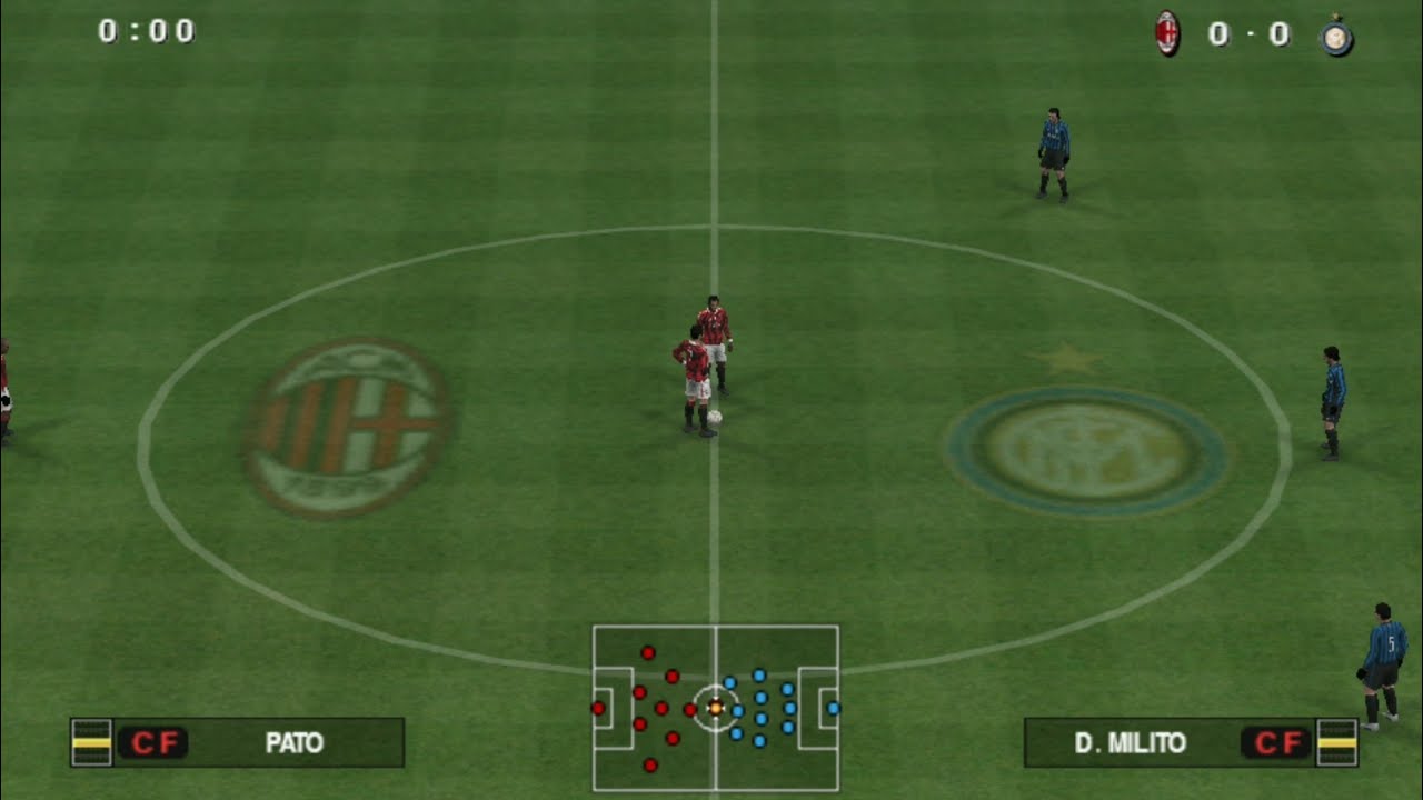 WE 2012 AC Milan vs Inter World Soccer Winning Eleven