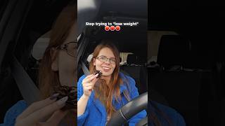 Stop trying to lose weight if you want to look toned