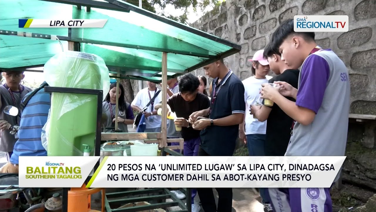Balitang Southern Tagalog: 20 pesos na ‘unlimited lugaw’ sa Lipa City, dinadagsa ng mga customer
