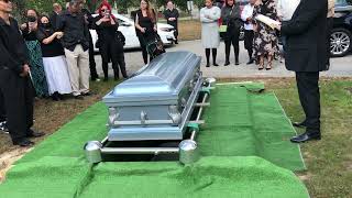 My son’s last goodbye,Lowell Cemetery 10-11-2023