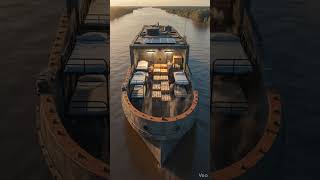Fortified River Barge Safehouse Before the Zombie Apocalypse | S1E04 #shorts