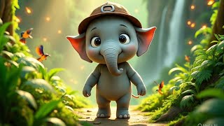 Ellie The Brave Little Elephant 🐘 || Kids Famous Animated Kids Story || English Story 