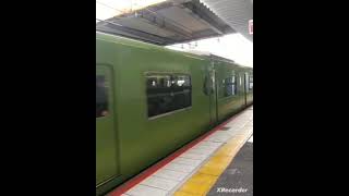 JR西日本 201系　　　　　　　　関西本線 天王寺駅