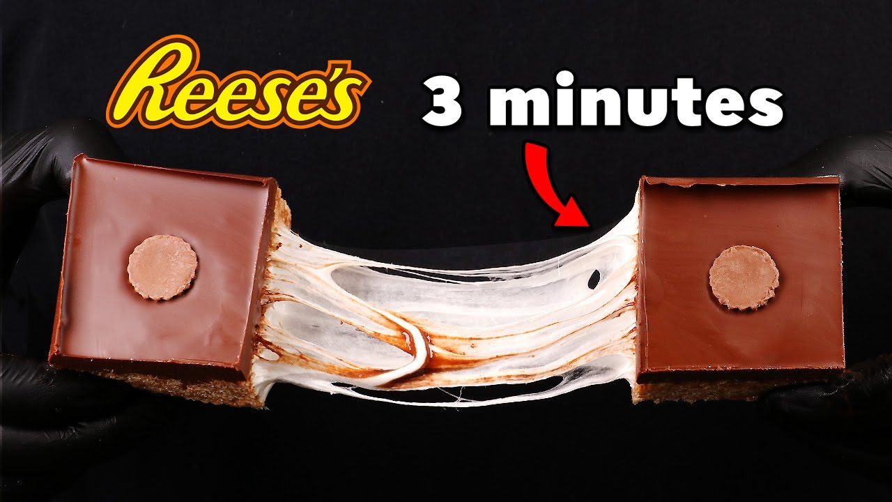 3 Minute Reese's Rice Krispie Treats