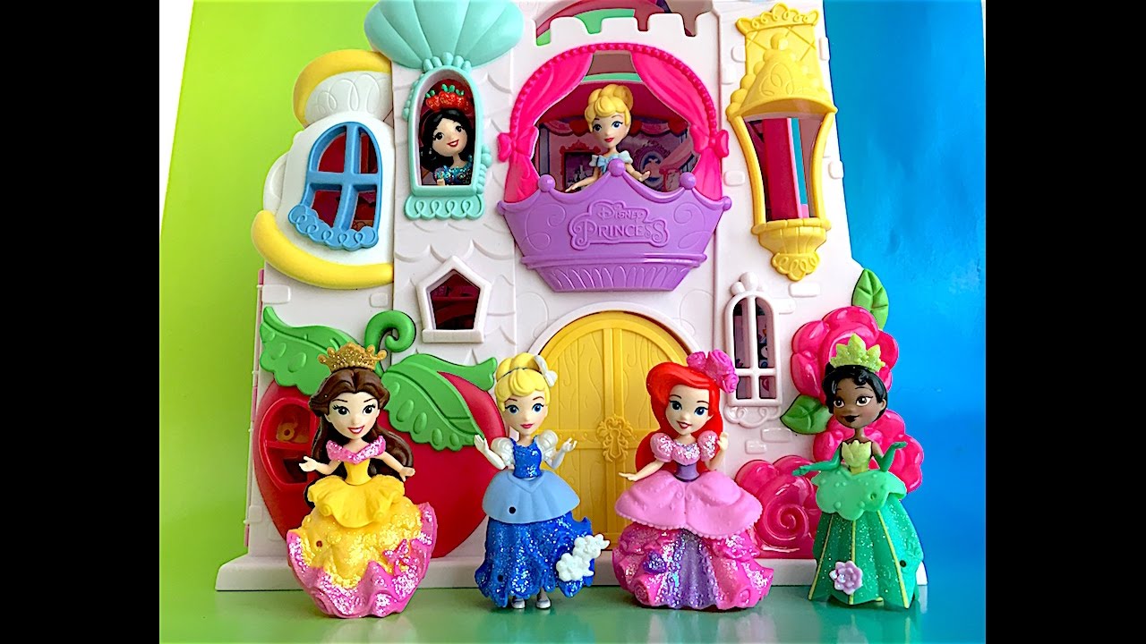 disney princess play and carry castle