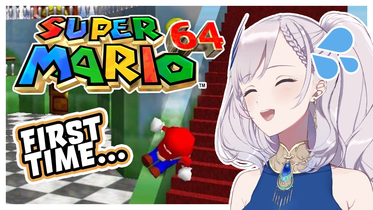 【SM64】Absolute First Time Playing!? Let's Have Fun!!!...?【hololiveID 2nd generation】