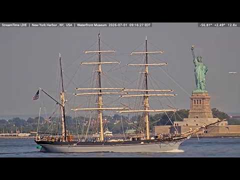 The tall ship of Texas comes to New York! The Elissa! July 1, 2026