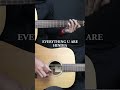 EVERYTHING U ARE - HINDIA #chordgitar