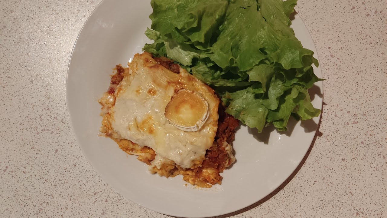 Recette Italienne de lasagne à la sauce bolognaise