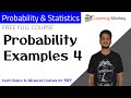 Probability Examples 4 || Lesson 38 || Probability &amp; Statistics || Learning Monkey ||