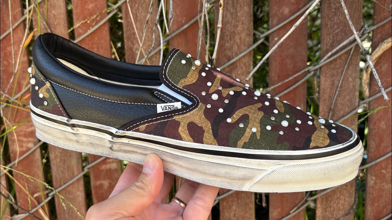 Vans Review: LX Classic Slip-On 98 (Pearlized Camo) - YouTube